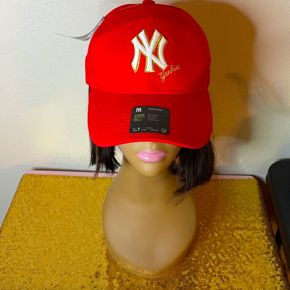 Red New York Hat